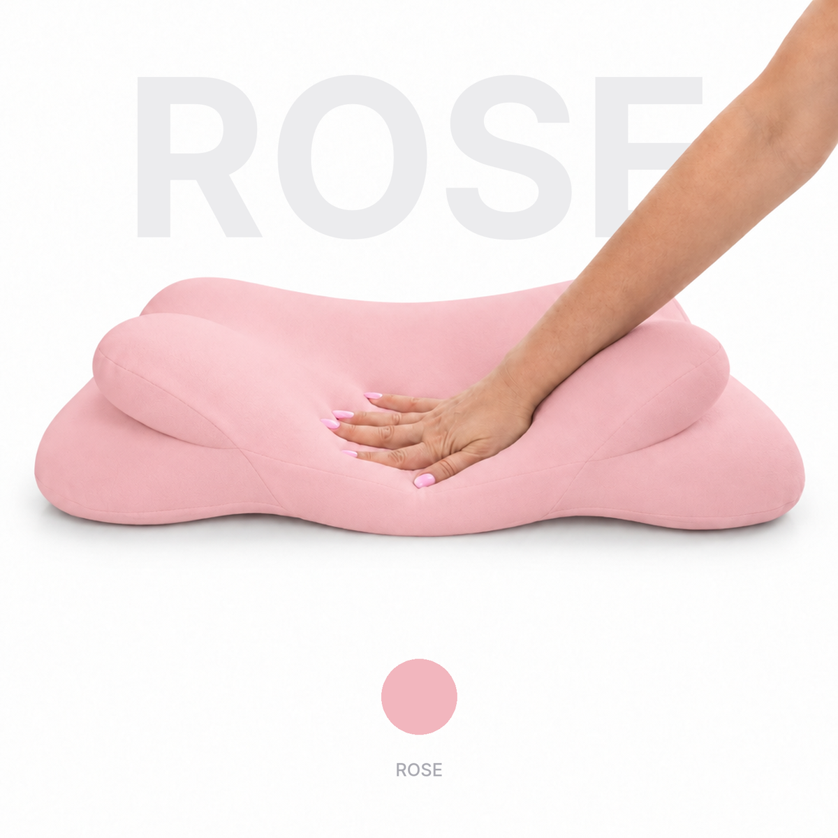 Oreiller DREAMY NIGHT coloris Rose - oreiller nuage